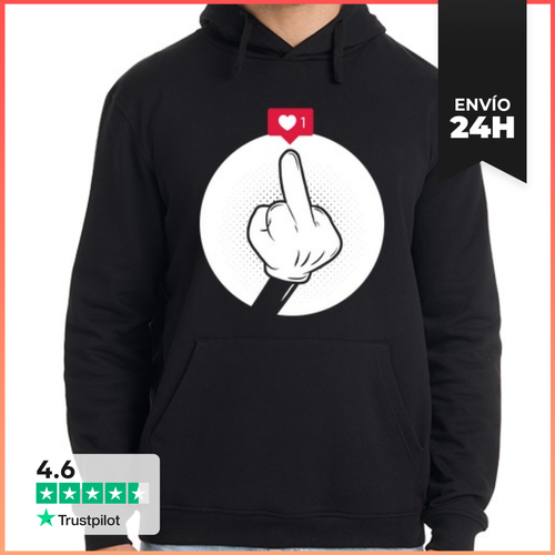 Sudadera Unisex Con Capucha Digital Love LaTostadora - latostadora.com - Modalova