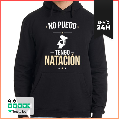 Sudadera Unisex Con Capucha No Puedo Tengo Natacion LaTostadora - latostadora.com - Modalova