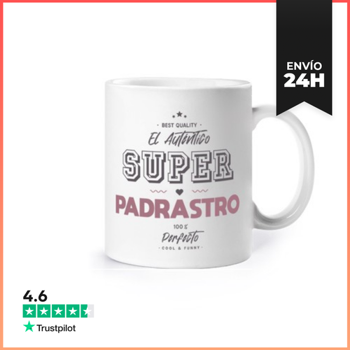 Taza El Auténtico Súper Padrastro LaTostadora - latostadora.com - Modalova