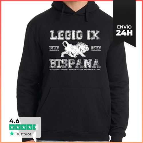 Sudadera Unisex Con Capucha Legio IX Hispana LaTostadora - latostadora.com - Modalova