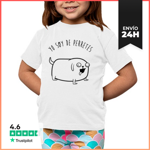 Camiseta Clásica Para Niños Yo Soy De Perretes LaTostadora - latostadora.com - Modalova