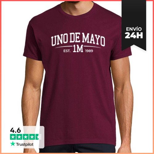 Camiseta Hombre Clásica C.E.I.P. Uno De Mayo LaTostadora - latostadora.com - Modalova