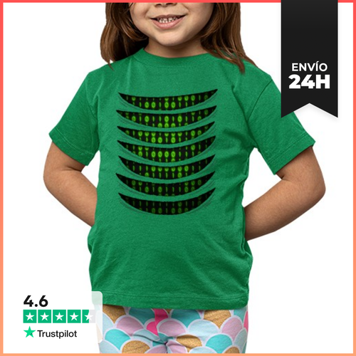 Camiseta Clásica Para Niños Binary Code Inside LaTostadora - latostadora.com - Modalova