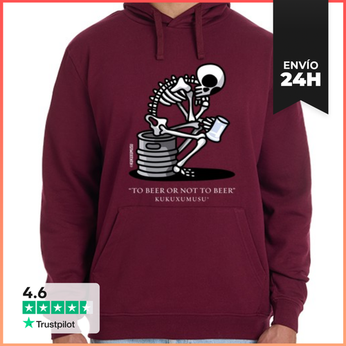 Sudadera Unisex Con Capucha SHAKESBEERE-RESTO LaTostadora - latostadora.com - Modalova