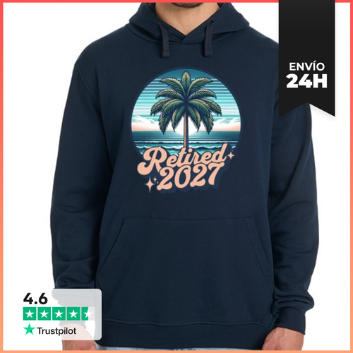 Sudadera Unisex Con Capucha Retired 2027 Retirement Gift - latostadora.com - Modalova