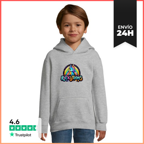 Sudadera Para Niños Con Capucha RocckyTooms LaTostadora - latostadora.com - Modalova