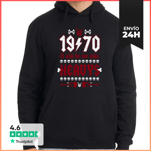 Sudadera Unisex Con Capucha 1970 Heavys LaTostadora - latostadora.com - Modalova