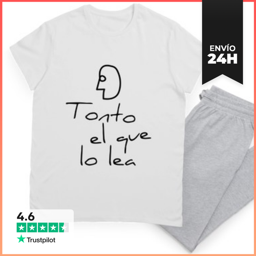 Pijama TONTO EL QUE LO LEA LaTostadora - latostadora.com - Modalova