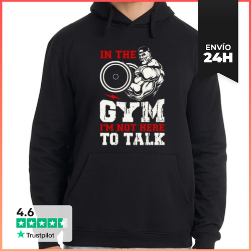 Sudadera Unisex Con Capucha En El Gimnasio No Estoy Aquí Para - latostadora.com - Modalova