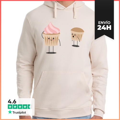 Sudadera Unisex Con Capucha El Cupcake Perfecto LaTostadora - latostadora.com - Modalova