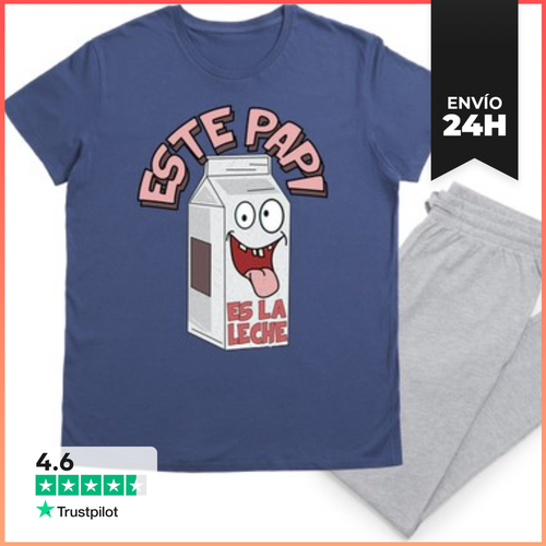 Pijama Este Papi Es La Leche LaTostadora - latostadora.com - Modalova