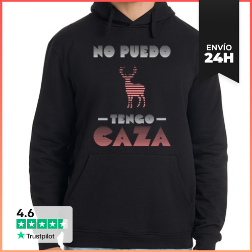 Sudadera Unisex Con Capucha No Puedo Tengo Caza Rosa Sudadera - latostadora.com - Modalova
