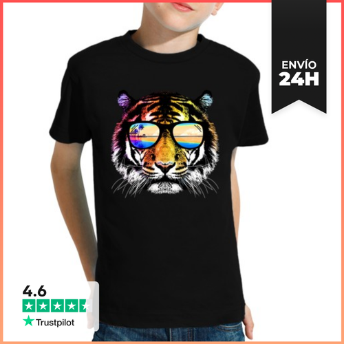 Camiseta Clásica Para Niños Tigre De Verano LaTostadora - latostadora.com - Modalova