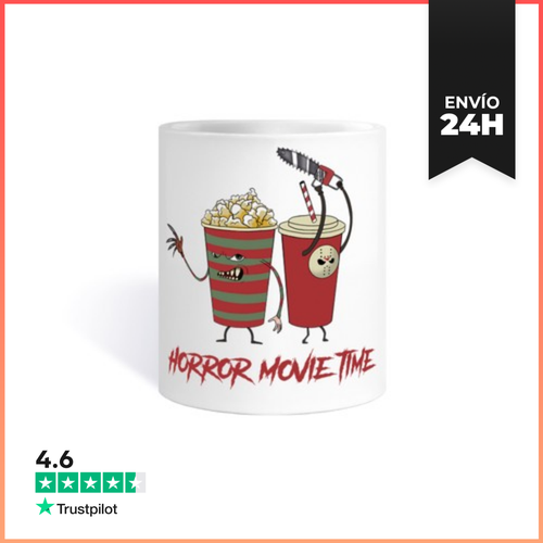 Taza Hora De Las Películas De Terror LaTostadora - latostadora.com - Modalova