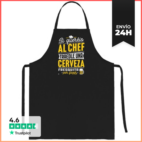 Delantal Si Queréis Al Chef... LaTostadora - latostadora.com - Modalova