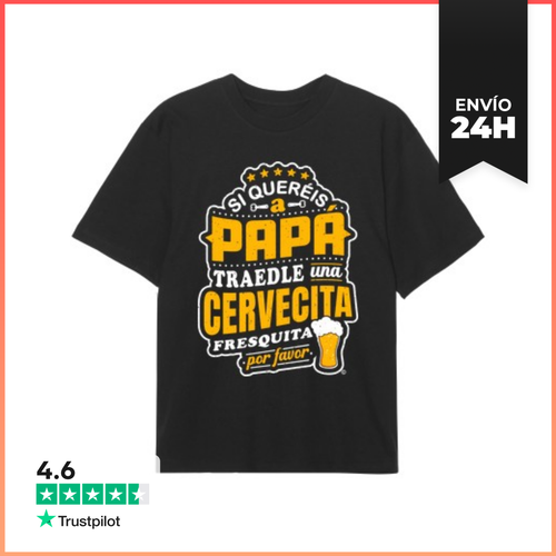Camiseta Oversize Si Queréis A Papá... LaTostadora - latostadora.com - Modalova