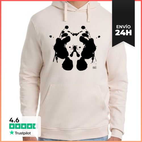 Sudadera Unisex Con Capucha RORSCHACH TEST LaTostadora - latostadora.com - Modalova