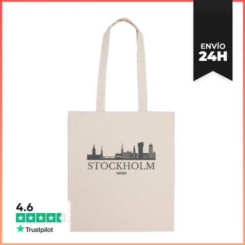 Bolsa De Tela Estocolmo Suecia, Horizonte De Estocolmo - latostadora.com - Modalova