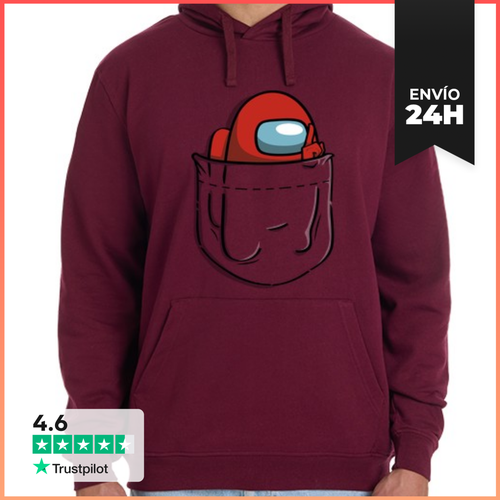 Sudadera Unisex Con Capucha Pocket Impostor LaTostadora - latostadora.com - Modalova