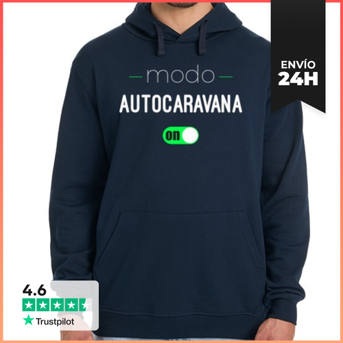 Sudadera Unisex Con Capucha Modo Autocaravana Activado - latostadora.com - Modalova