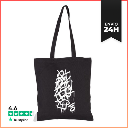 Bolsa De Tela GRAFX By OX Wall Blanco LaTostadora - latostadora.com - Modalova