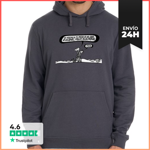 Sudadera Unisex Con Capucha Sudadera Blasillos Violencia - latostadora.com - Modalova