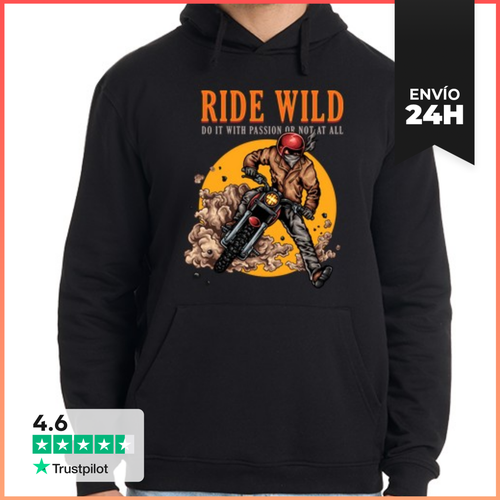 Sudadera Unisex Con Capucha Ride Wild LaTostadora - latostadora.com - Modalova