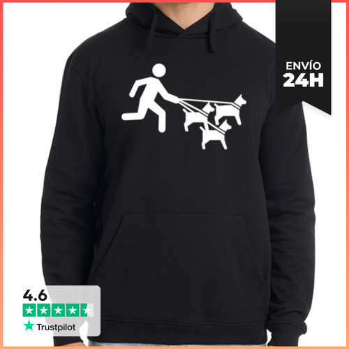 Sudadera Unisex Con Capucha Cuidador De Perros LaTostadora - latostadora.com - Modalova