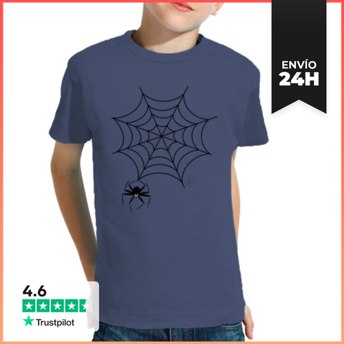 Camiseta Clásica Para Niños TELA DE ARAÑA LaTostadora - latostadora.com - Modalova