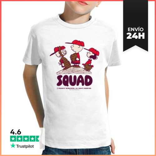 Camiseta Clásica Para Niños Snoopy Squad LaTostadora - latostadora.com - Modalova