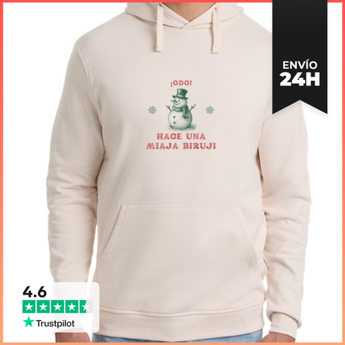 Sudadera Unisex Con Capucha Hace Biruji Navidad LaTostadora - latostadora.com - Modalova