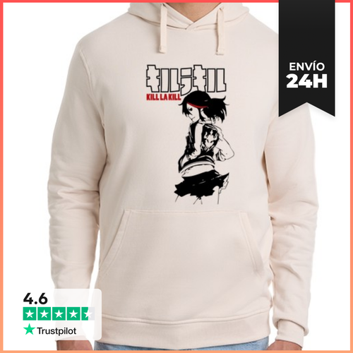 Sudadera Unisex Con Capucha Ryuuko Matoi - Kill La Kill - latostadora.com - Modalova