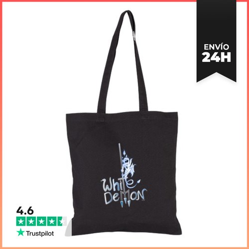 Bolsa De Tela White Demon Bag LaTostadora - latostadora.com - Modalova