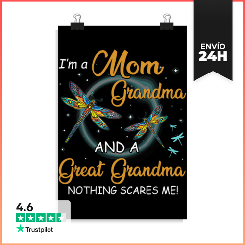 Póster Vertical Soy Mamá Abuela Y Bisabuela LaTostadora - latostadora.com - Modalova