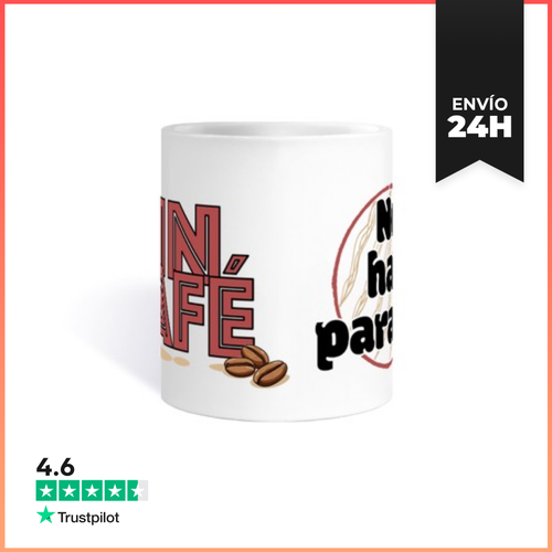 Taza Sin Café No Hay Paraíso LaTostadora - latostadora.com - Modalova