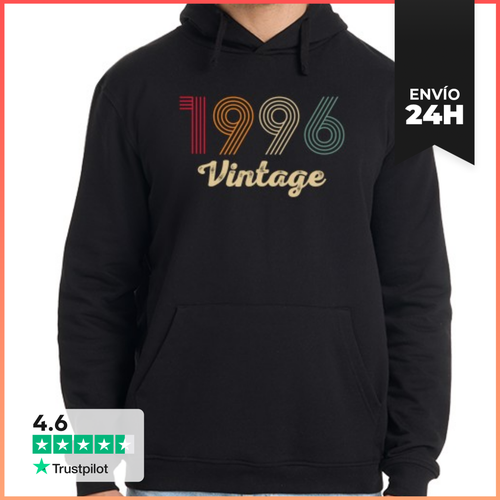 Sudadera Unisex Con Capucha 30 Años 1996 Vintage Regalo De - latostadora.com - Modalova
