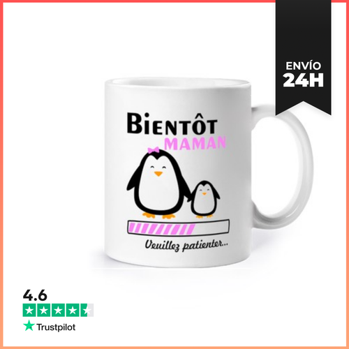 Taza Pronto Mamá Embarazo LaTostadora - latostadora.com - Modalova