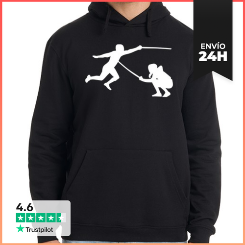 Sudadera Unisex Con Capucha Esgrima LaTostadora - latostadora.com - Modalova