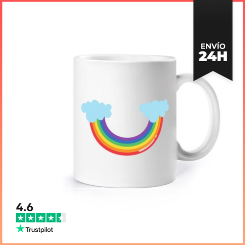 Taza Sonrisa Arcoiris Regalo LaTostadora - latostadora.com - Modalova