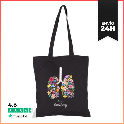 Bolsa De Tela Keep Breathing LaTostadora - latostadora.com - Modalova