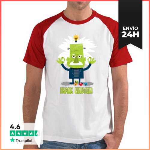 Camiseta Hombre, Estilo Béisbol Frank Einstein LaTostadora - latostadora.com - Modalova