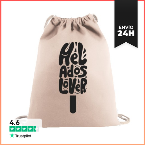 Mochila Saco Con Cuerdas HELADOS LOVER 2 LaTostadora - latostadora.com - Modalova