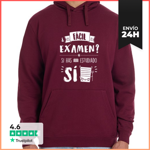 Sudadera Unisex Con Capucha Examen LaTostadora - latostadora.com - Modalova
