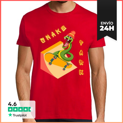 Camiseta Hombre Clásica Parque De Serpientes LaTostadora - latostadora.com - Modalova
