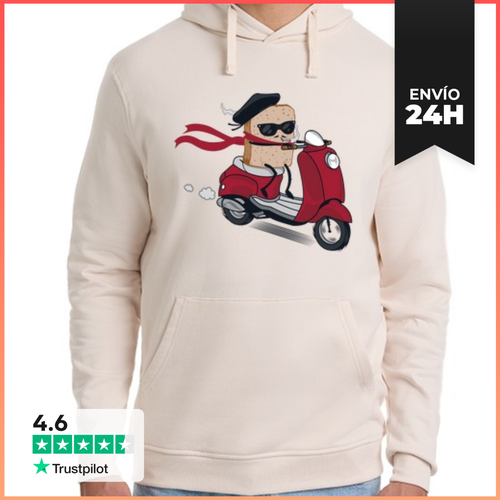 Sudadera Unisex Con Capucha Design 432039 LaTostadora - latostadora.com - Modalova