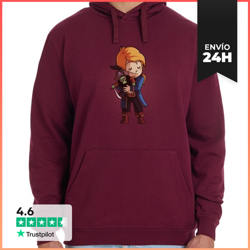 Sudadera Unisex Con Capucha Lechuck LaTostadora - latostadora.com - Modalova