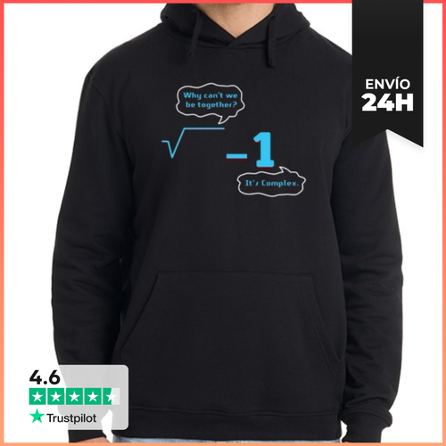 Sudadera Unisex Con Capucha Sus Números Complejos Matemáticas - latostadora.com - Modalova