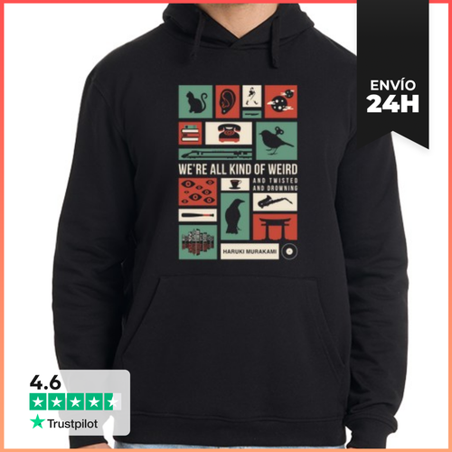 Sudadera Unisex Con Capucha MURAKAMI LaTostadora - latostadora.com - Modalova