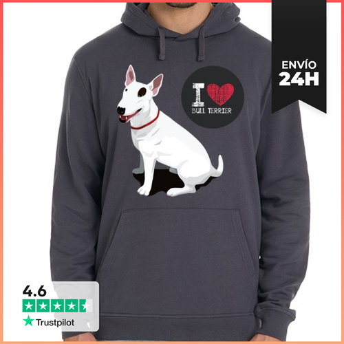 Sudadera Unisex Con Capucha BULL TERRIER LaTostadora - latostadora.com - Modalova