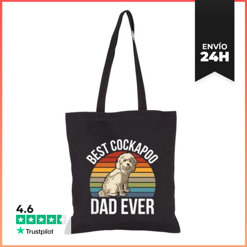 Bolsa De Tela Mejor Papá De Cockapoo De Todos Los Tiempos Perro - latostadora.com - Modalova